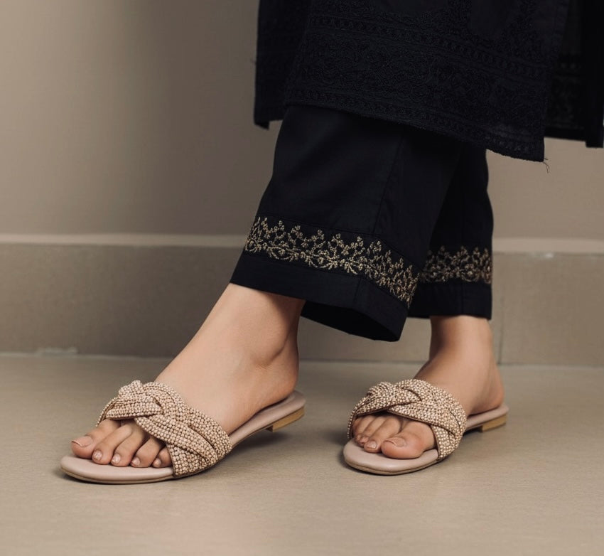 Meesh knot flats