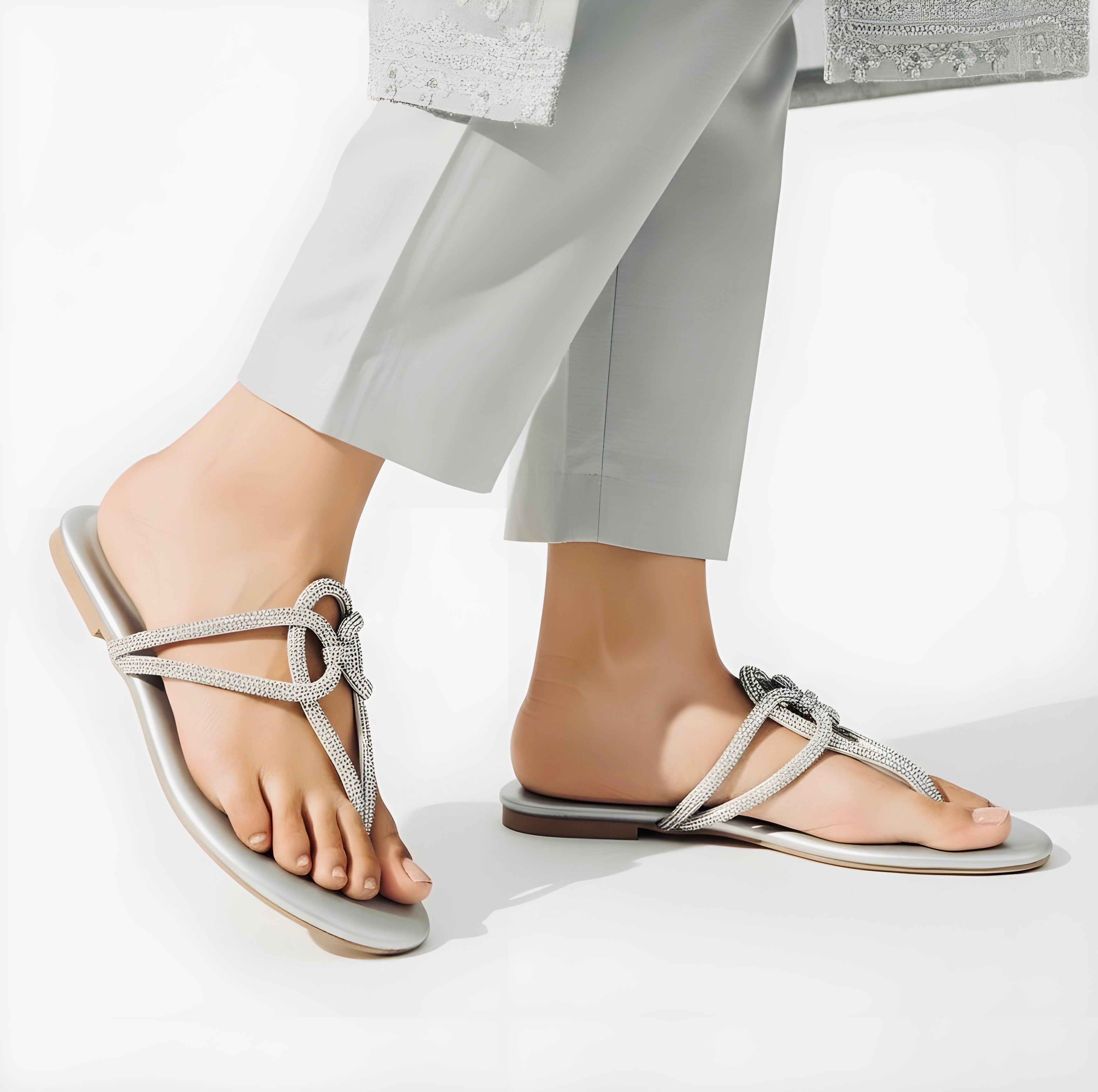 meesh sunheri  flats