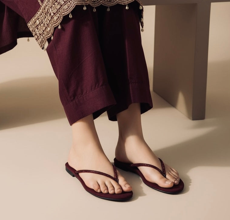 meesh flip flops