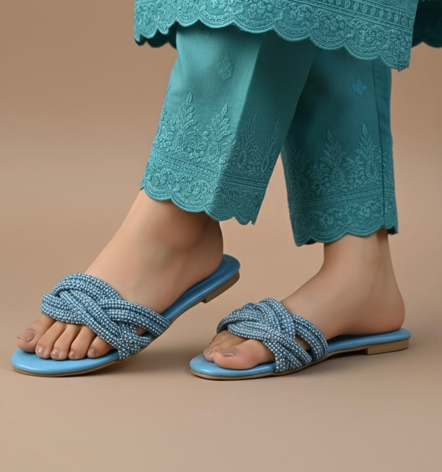 Meesh knot flats