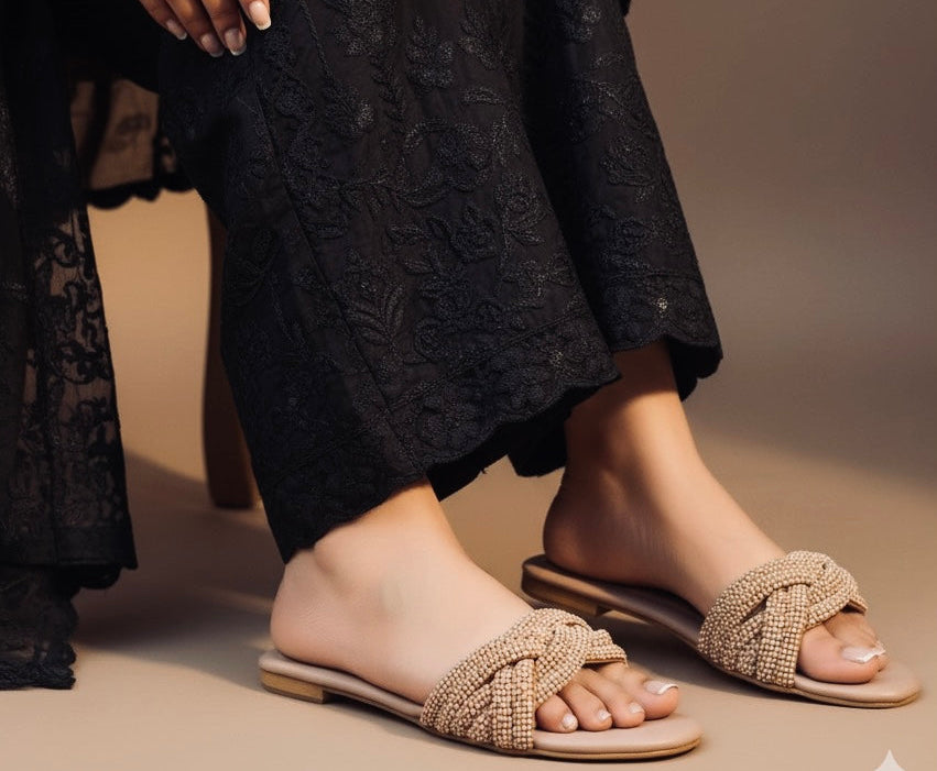 Meesh knot flats
